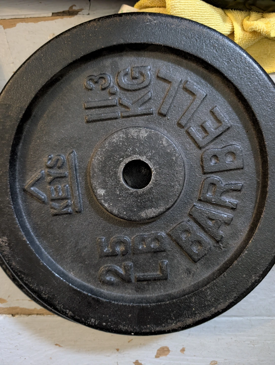 Barbell, handle and weights. (read description) - photo 4