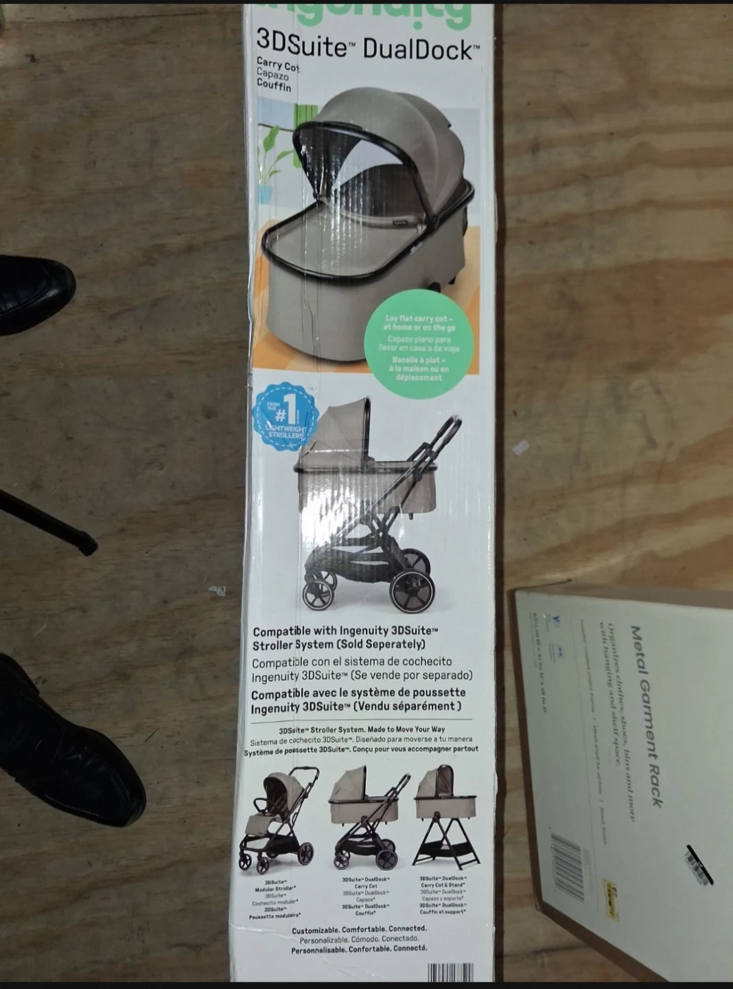 Ingenuity 3DSuite DualDock Carry Cot