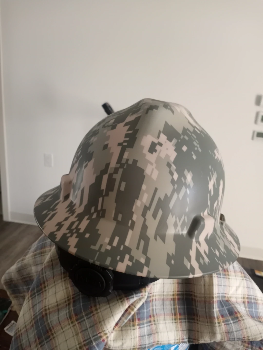Camo Full Brim Hard Hat