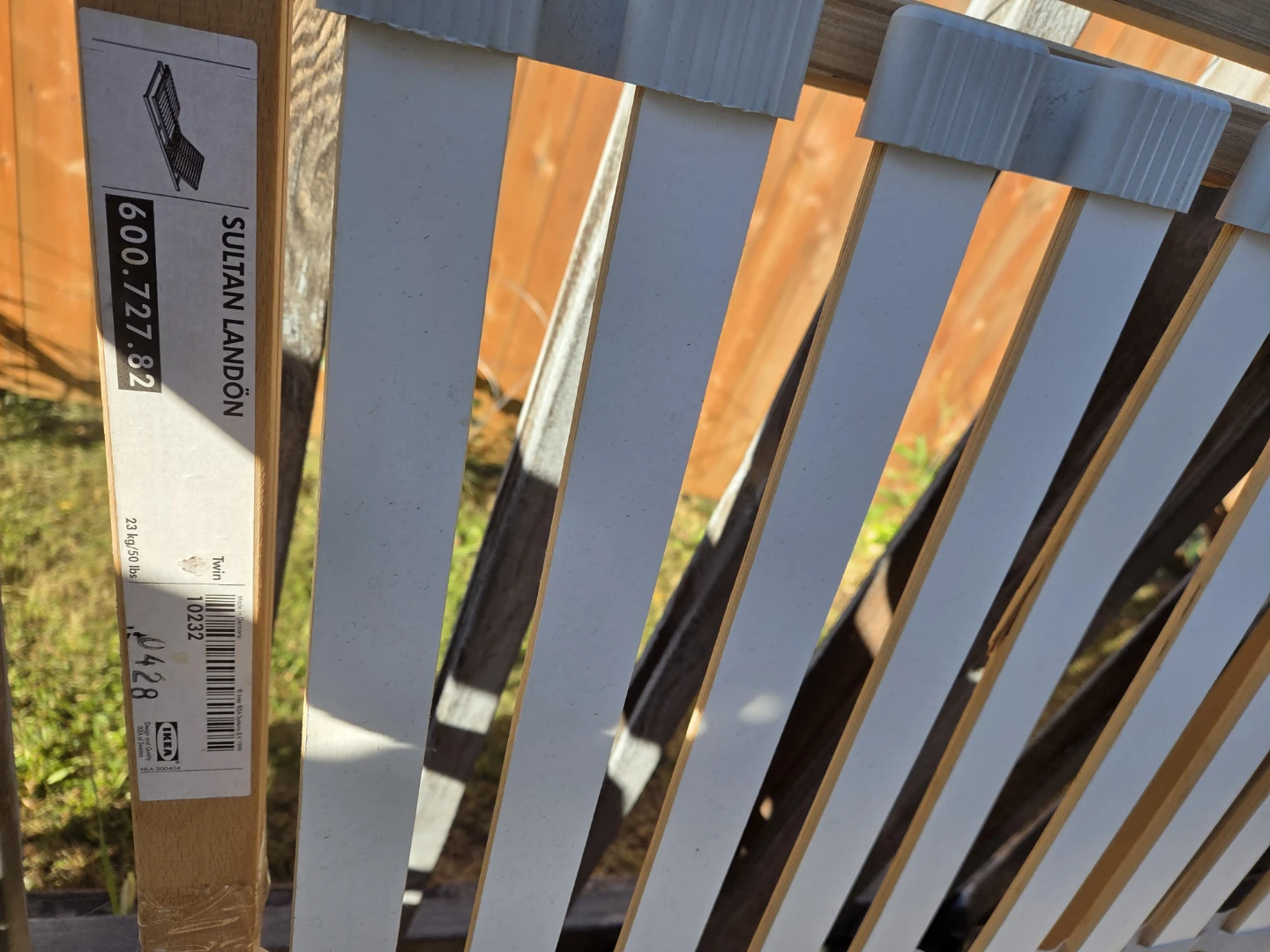 IKEA Sultan Landön Twin Bed Slat Base