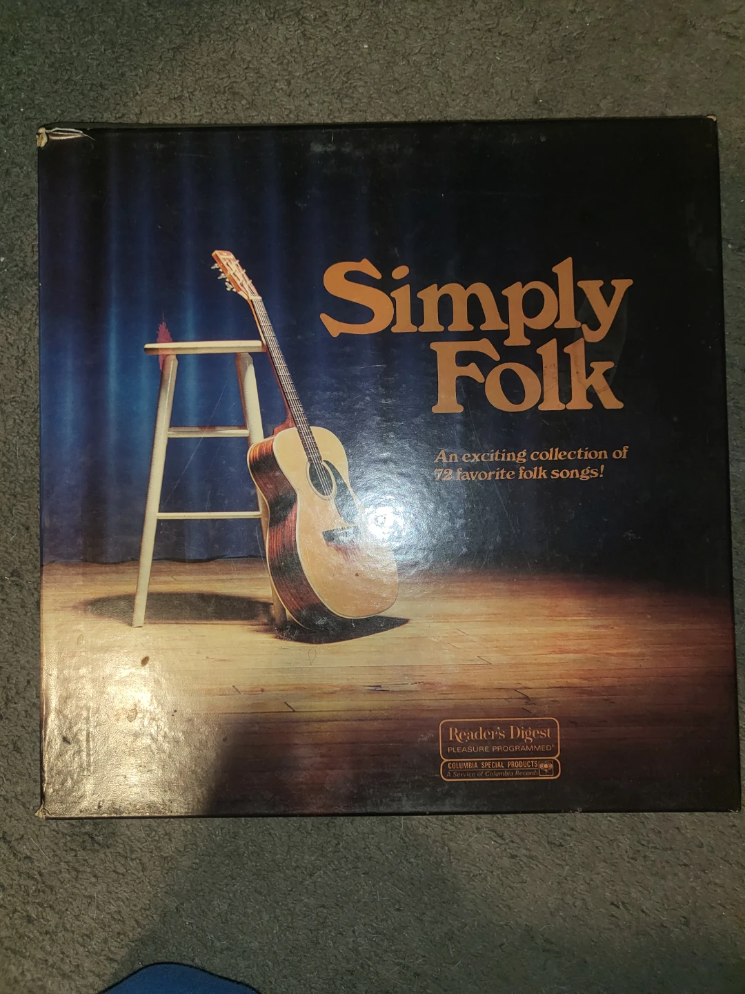 Simply Folk Reader's Digest Vinyl Record Box Set