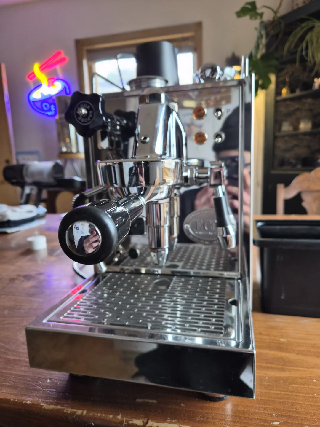 ECM Classika PID Espresso Machine and ECM V Titan grinder - photo 2