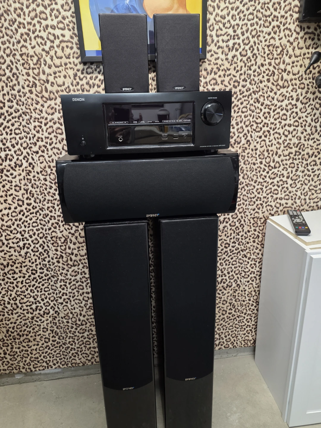 Denon AVR-E400 Receiver and Energy Speaker Set - photo 2