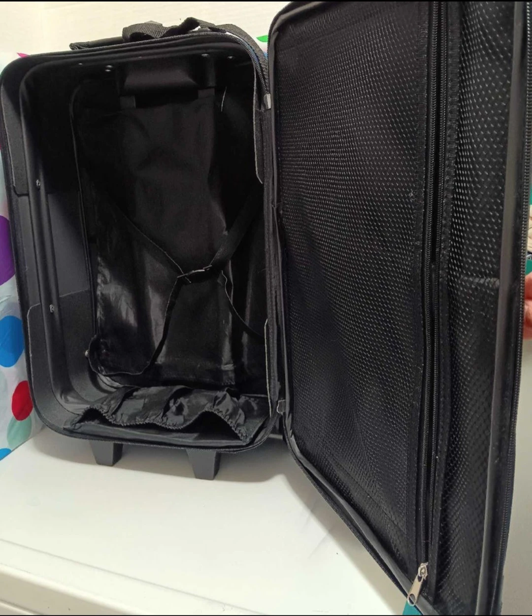 🧳Navy Blue Rolling Zippered Suitcase🧳 - photo 2