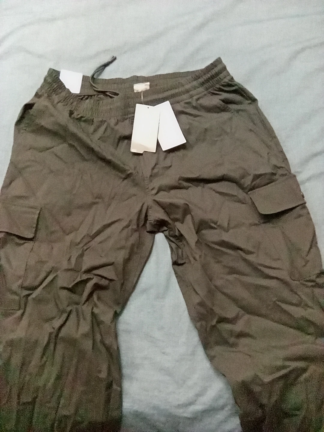 New Balance Twill Cargo Joggers - Black - Large