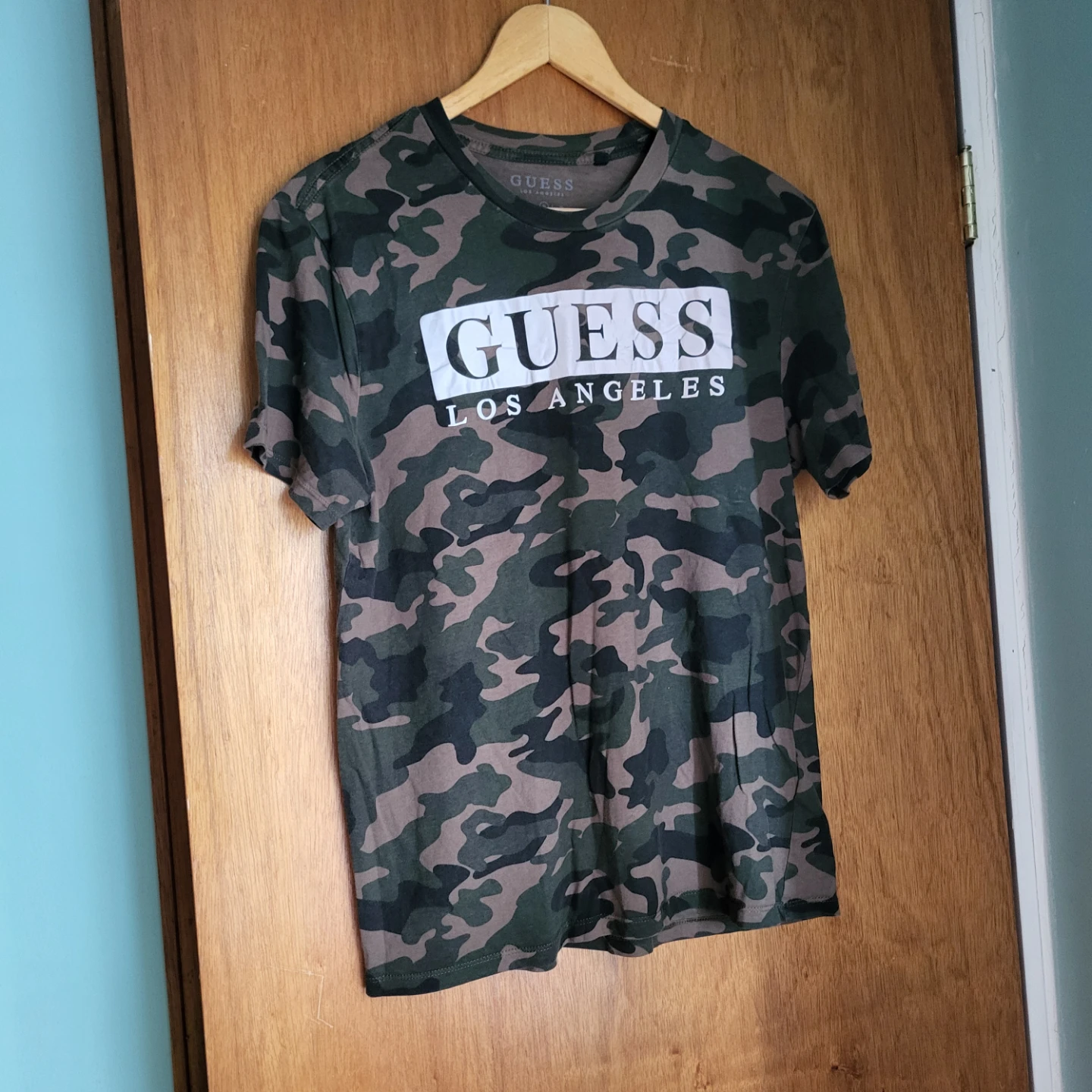 GUESS Vintage camouflage T-shirt