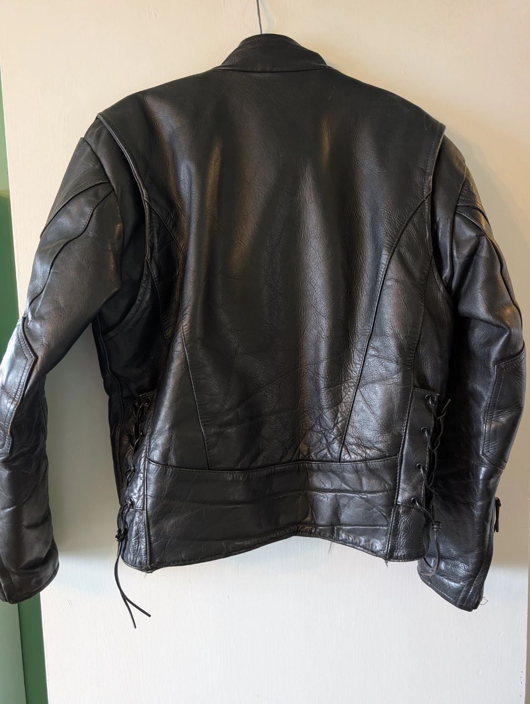 Motorcycle Leather Jacket - photo 4