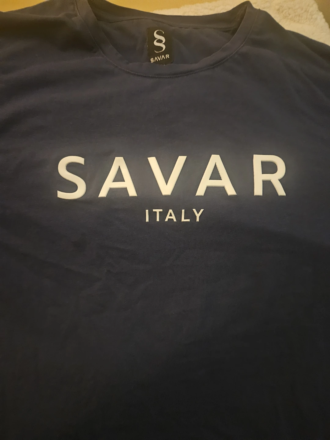 SAVAR Italy Blue T-Shirt Size 4XL - photo 3