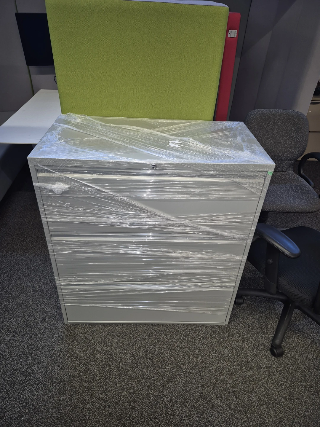 3-Drawer Metal Filing Cabinet