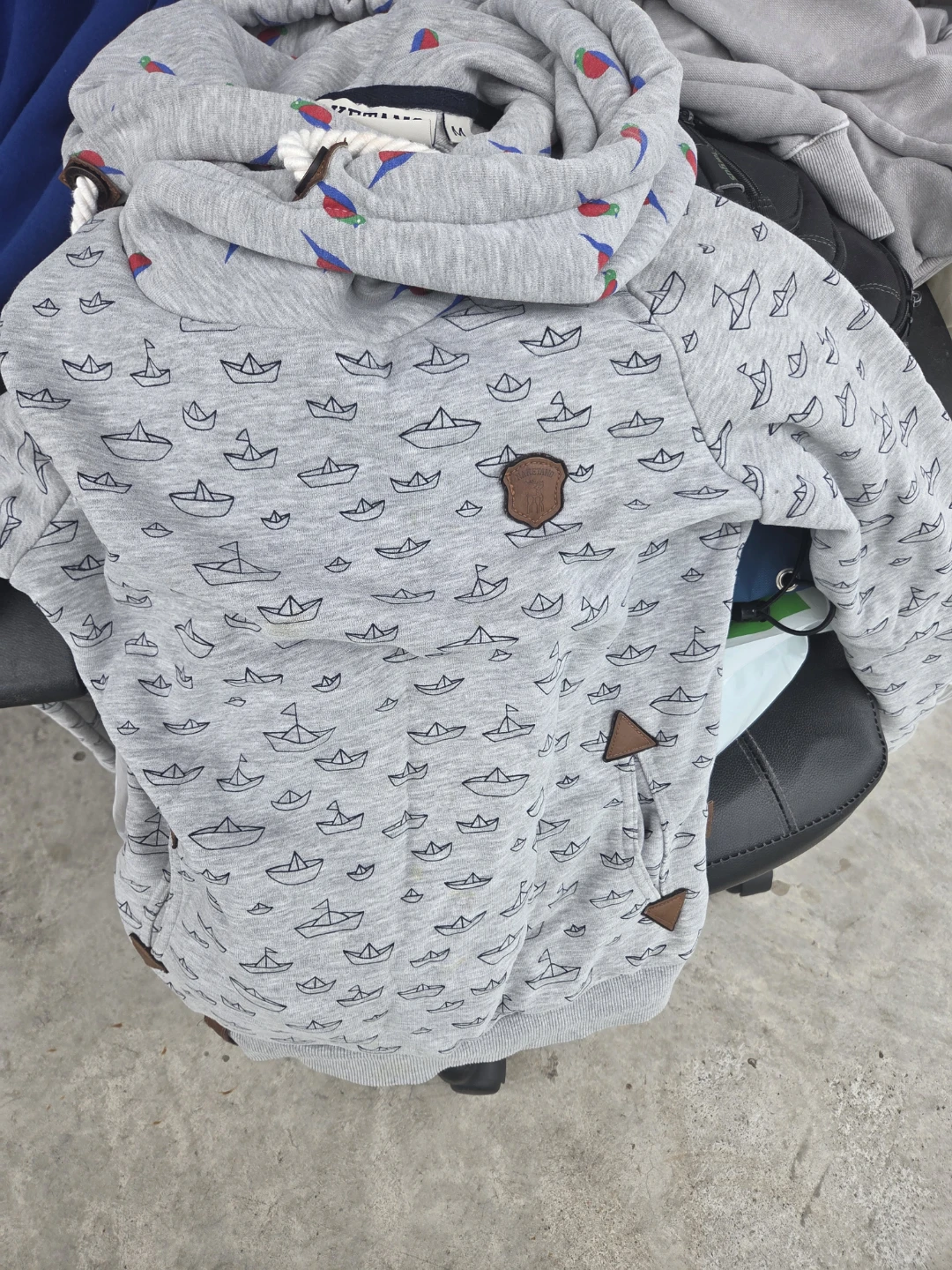 Naketano Grey Hoodie