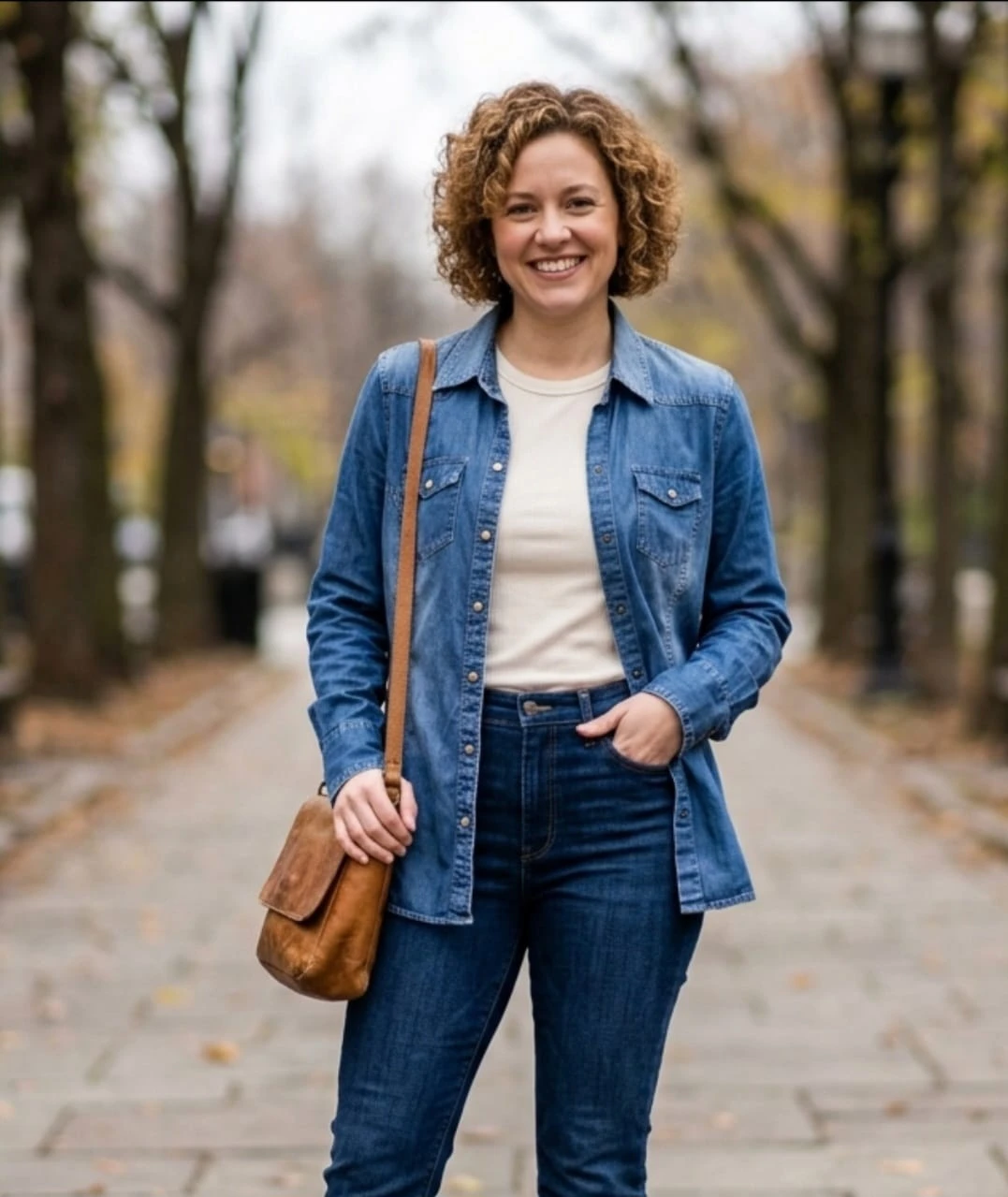 Eddie Bauer Women's Denim Shirt