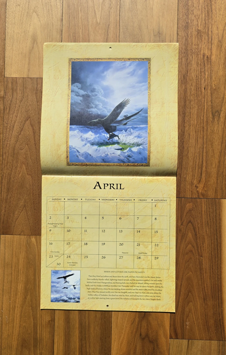 Tolkien Calendar 2000 Illustrated by Ted Nasmith - photo 4