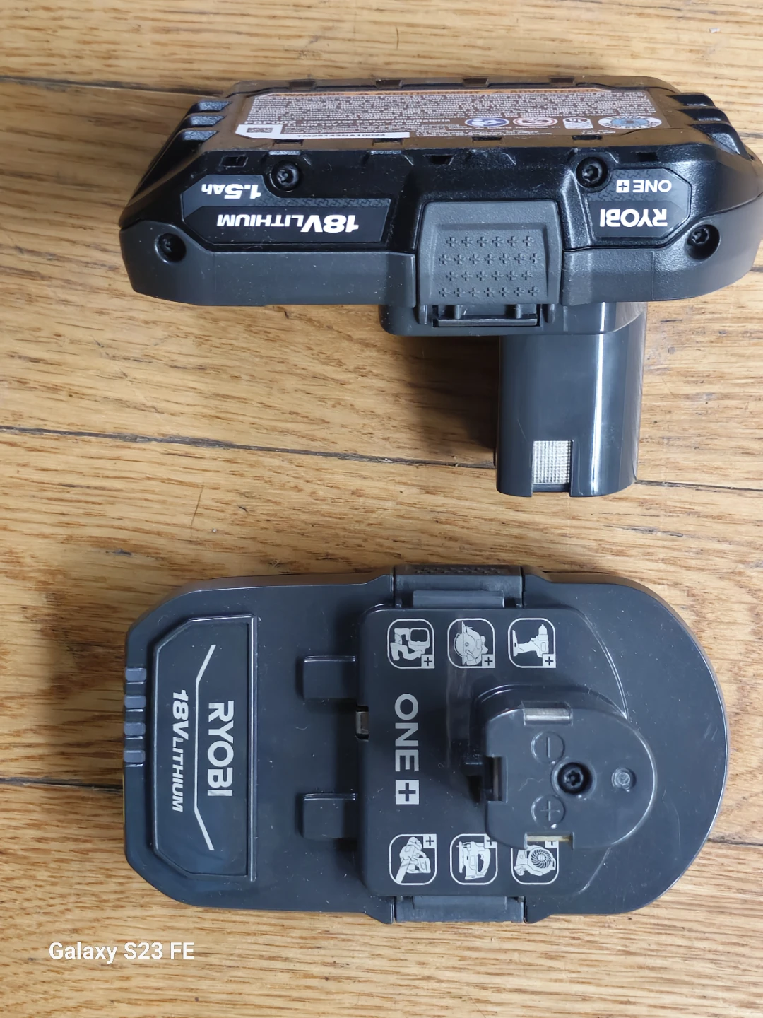 Two Ryobi 18V ,  2Ah Lithium Batteries - photo 4