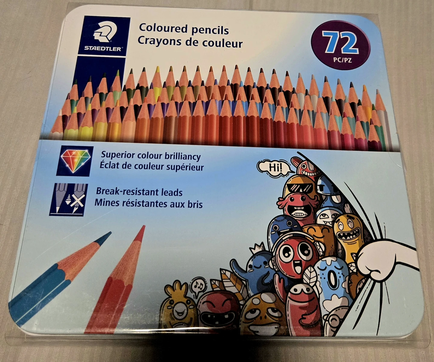 Staedtler 72 Coloured Pencils Set