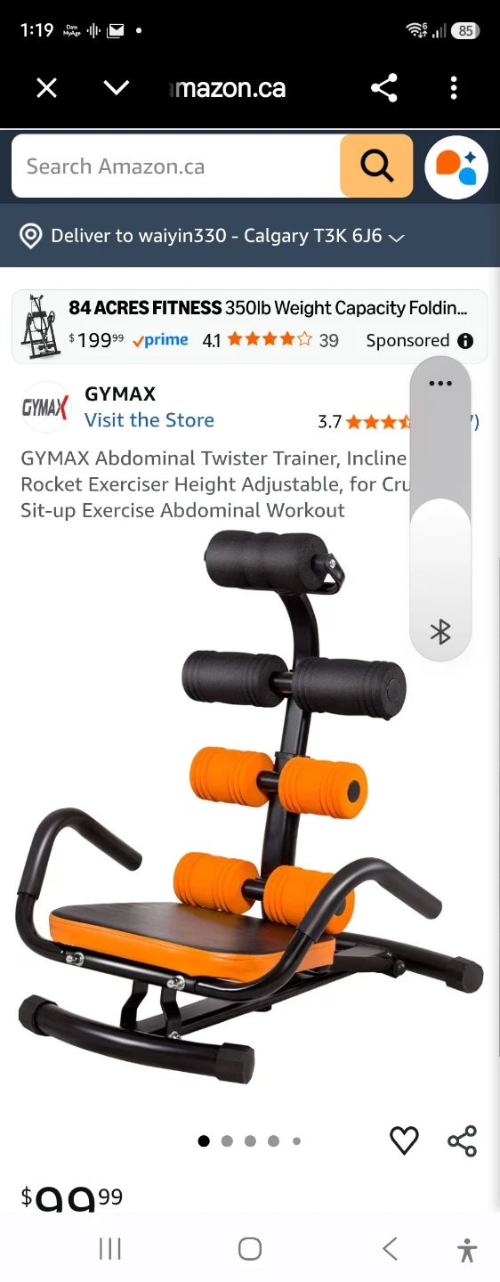 Ab Zone Abdominal Exercise Machine - photo 2