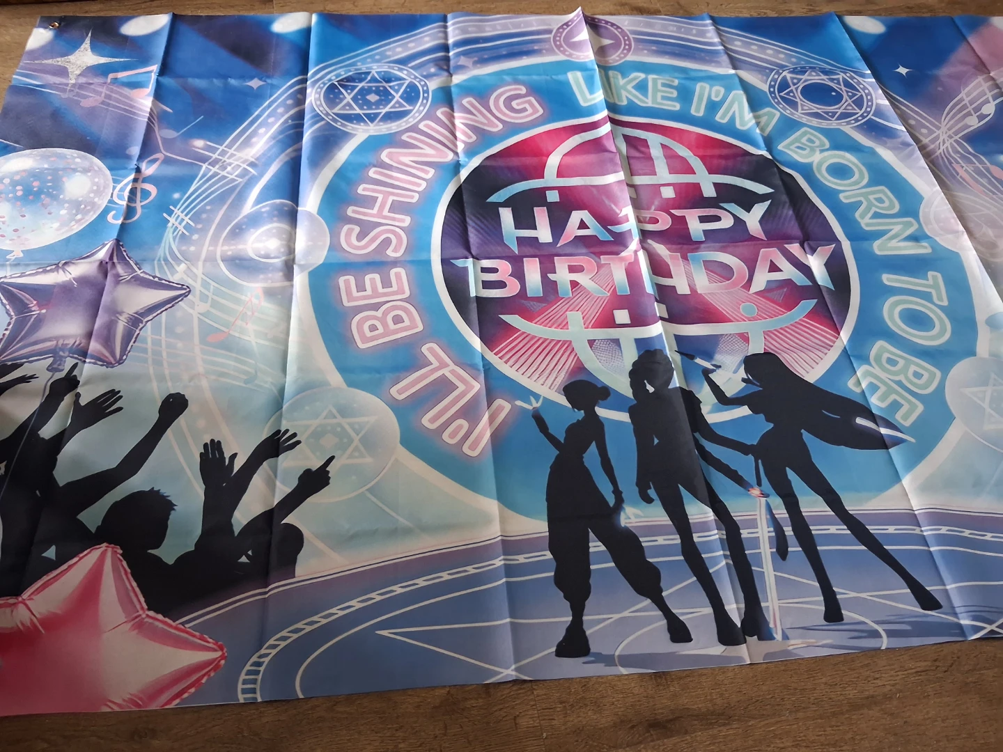 Happy Birthday Wall Tapestry Banner
