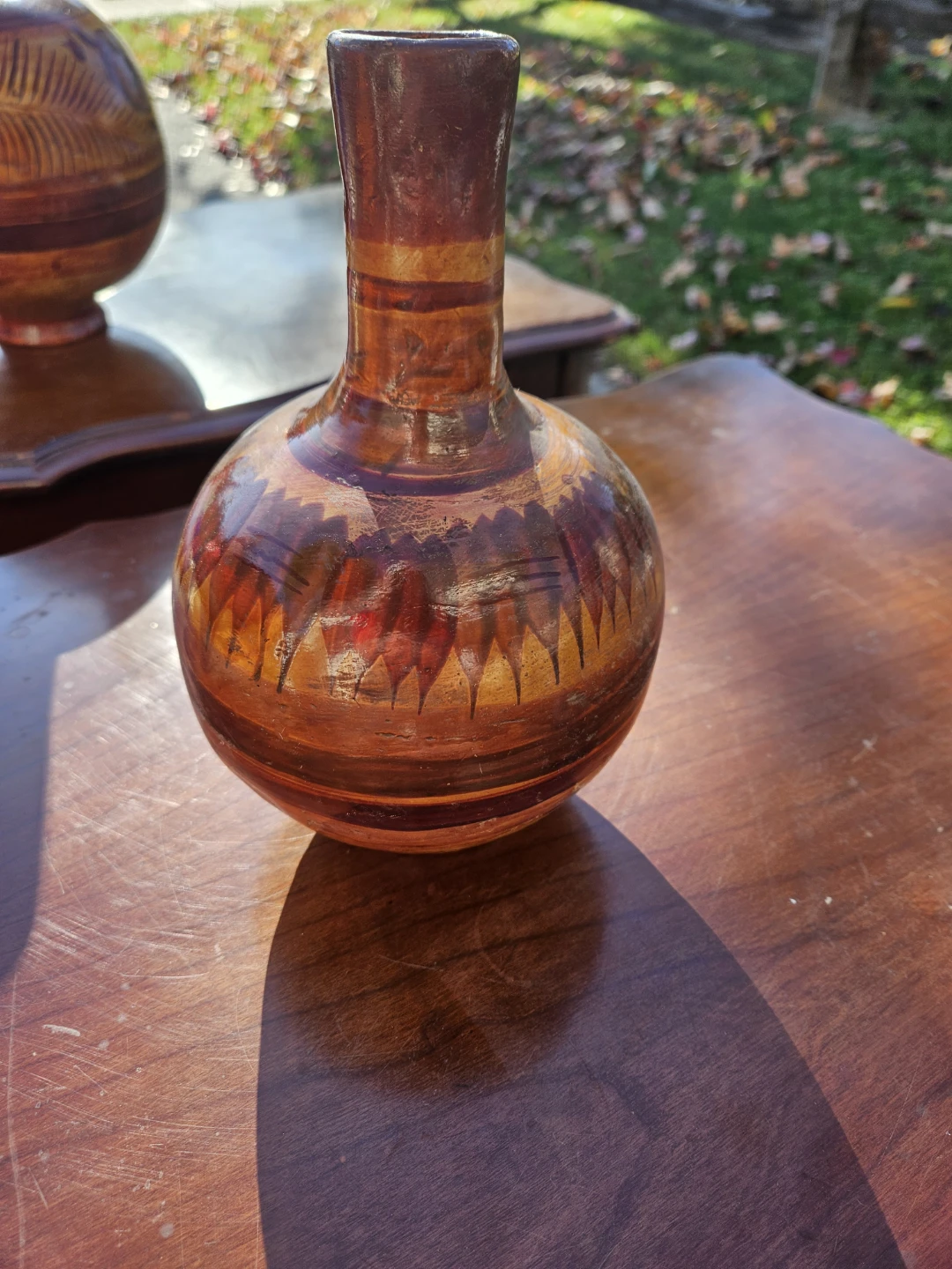 Small Decorative Terracotta Bud Vase - photo 2