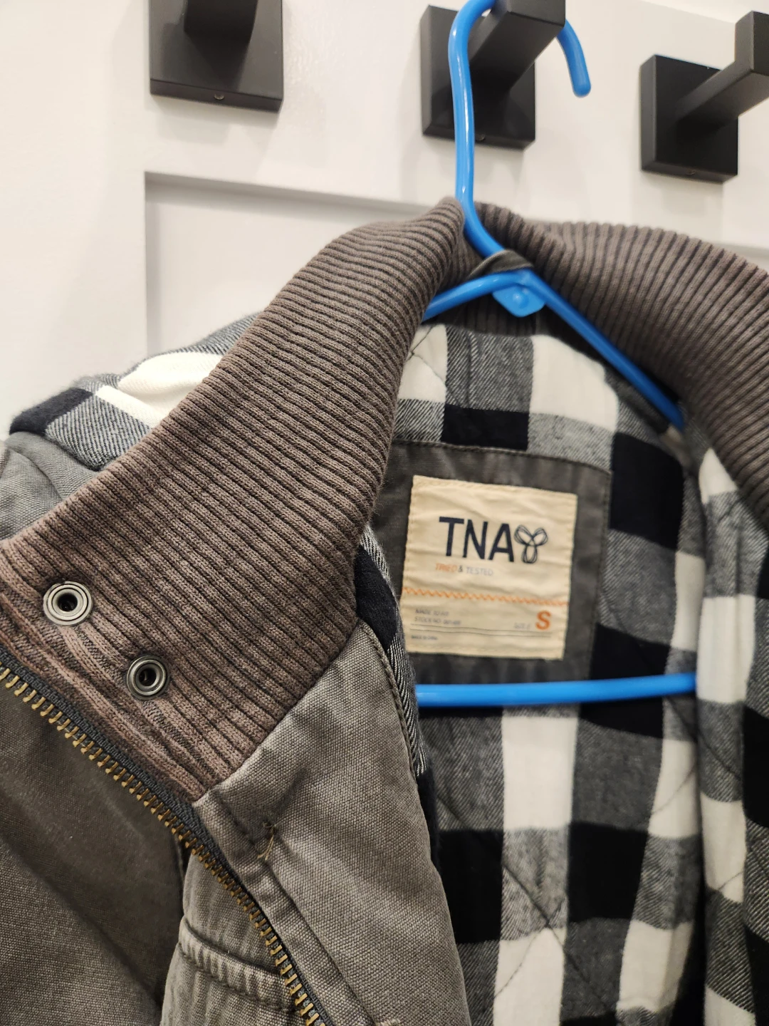 TNA Women's Bomber Jacket Grey - photo 4