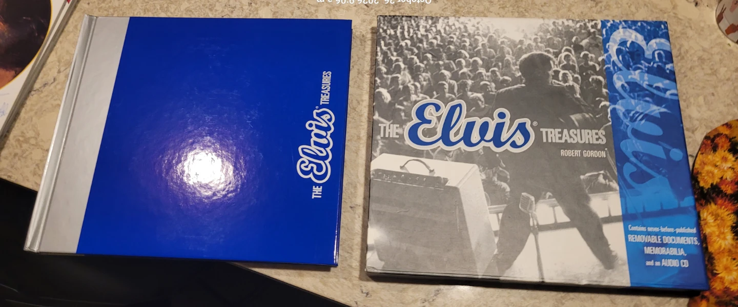 The Elvis Treasures Book by Robert Gordon