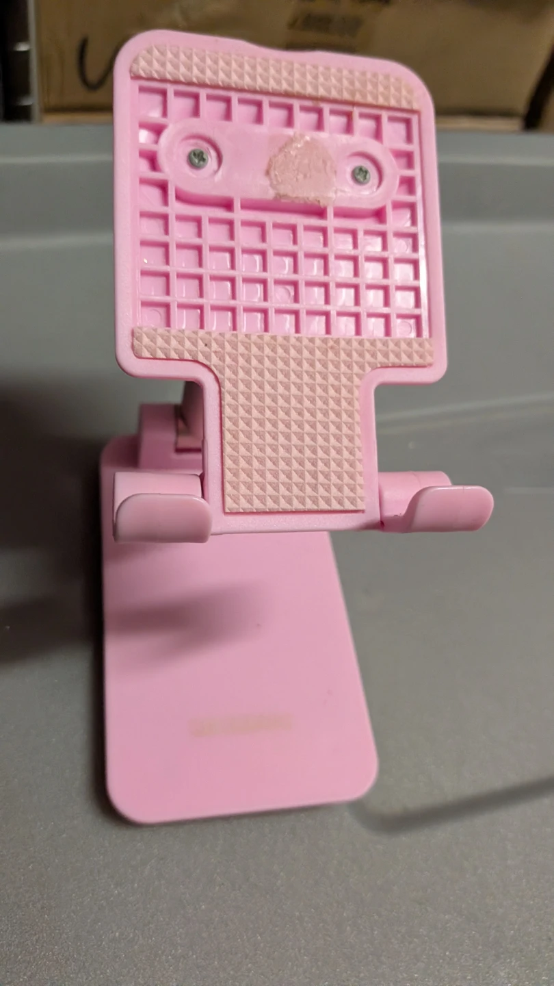 Pink Adjustable Phone and Tablet Stand