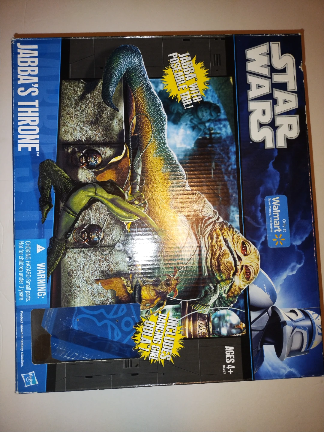 Star Wars JABBA'S THRONE ROTJ 2010 (Walmart Exclusive) empty box - photo 5