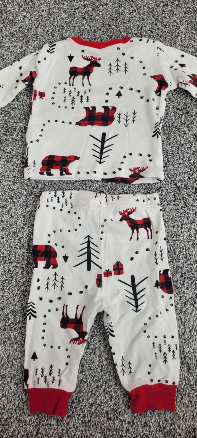 The Children's Place Holiday Pyjama Set 0-3M - photo 2
