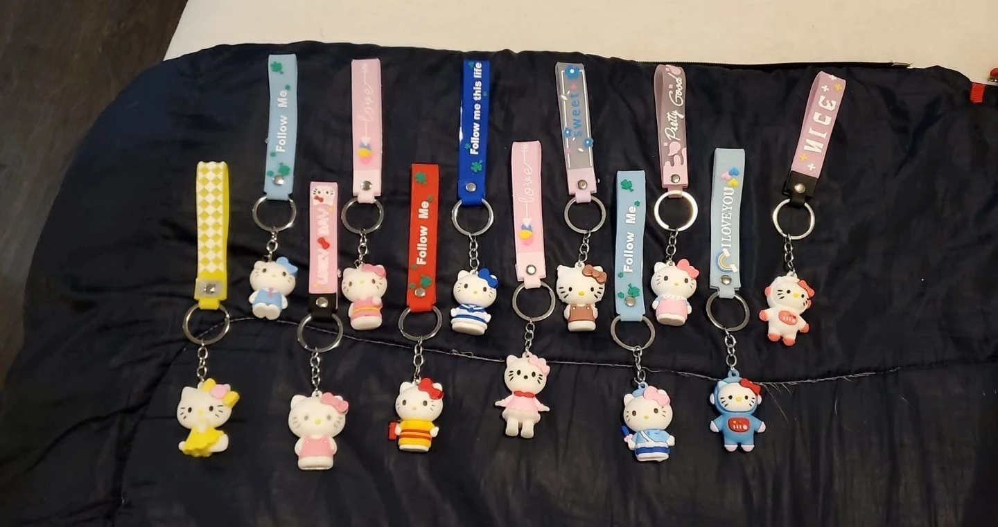 Assorted Silicone Character Keychains - photo 3