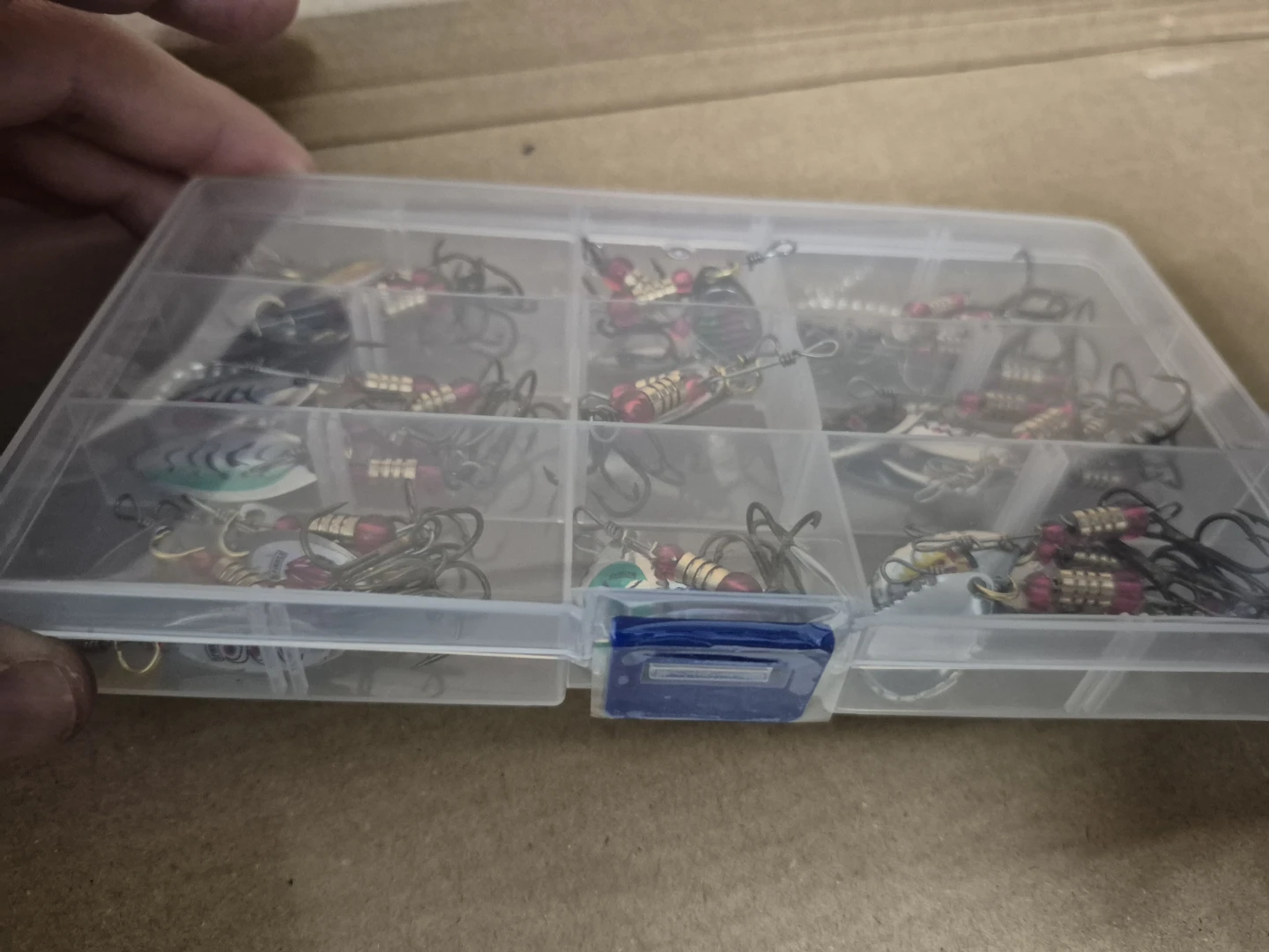 Fishing spinner lures 30 piece set - photo 3