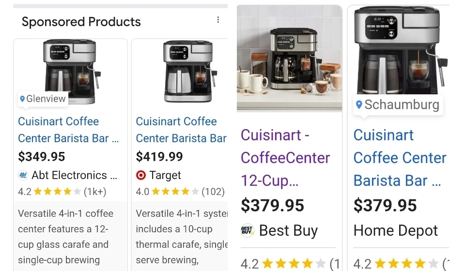 Cuisinart Coffee Center Barista Bar 4-in-1 Coffee Maker - photo 4