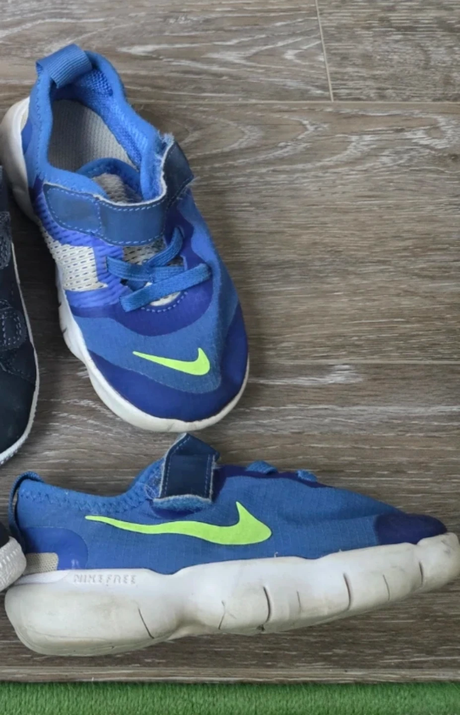 Nike Free Kids Running Shoes Blue