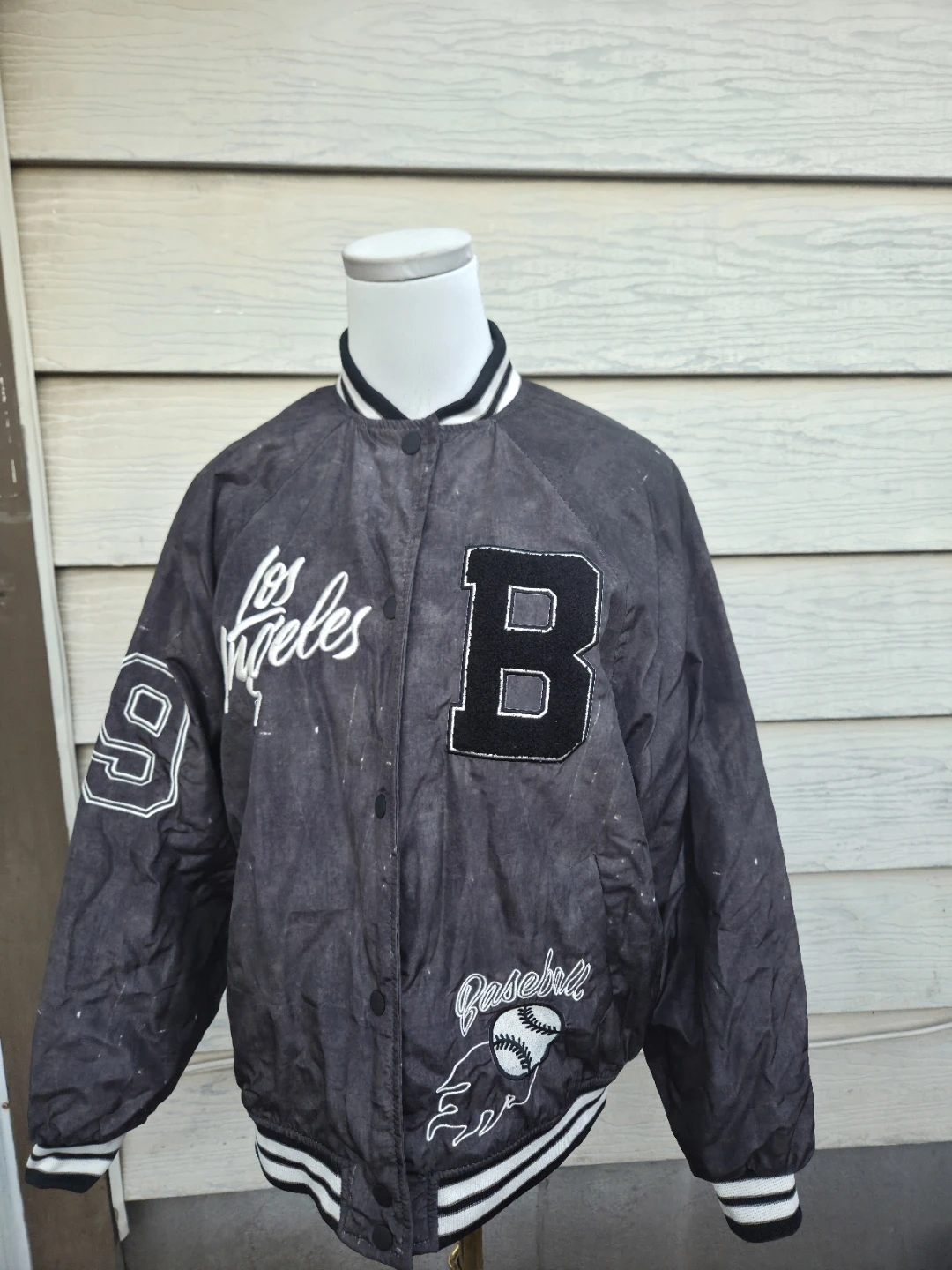 H&M Los Angeles Baseball Varsity Jacket