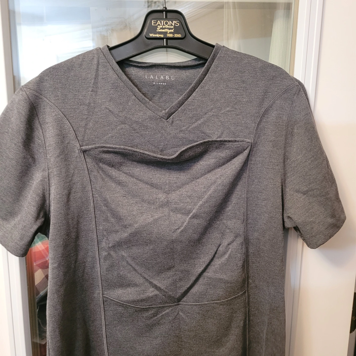 Brand New Lalabu V-neck Baby Dad Shirt, XL - photo 2
