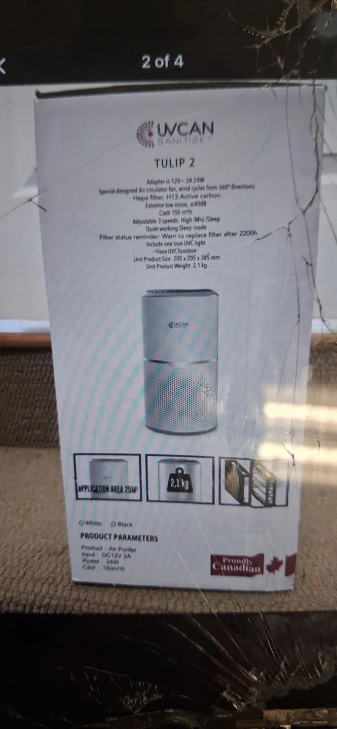 2 of them UVCAN Sanitizer Air Purifier - photo 2