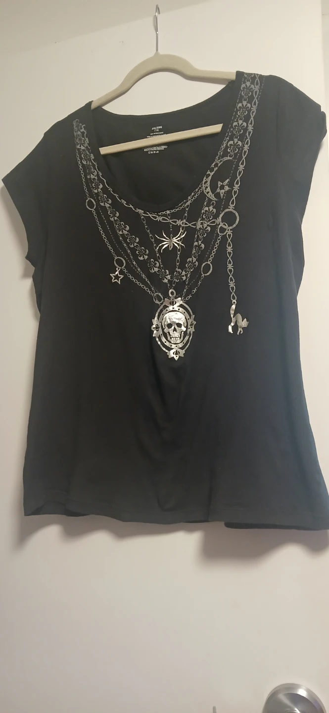 Black Graphic Tee