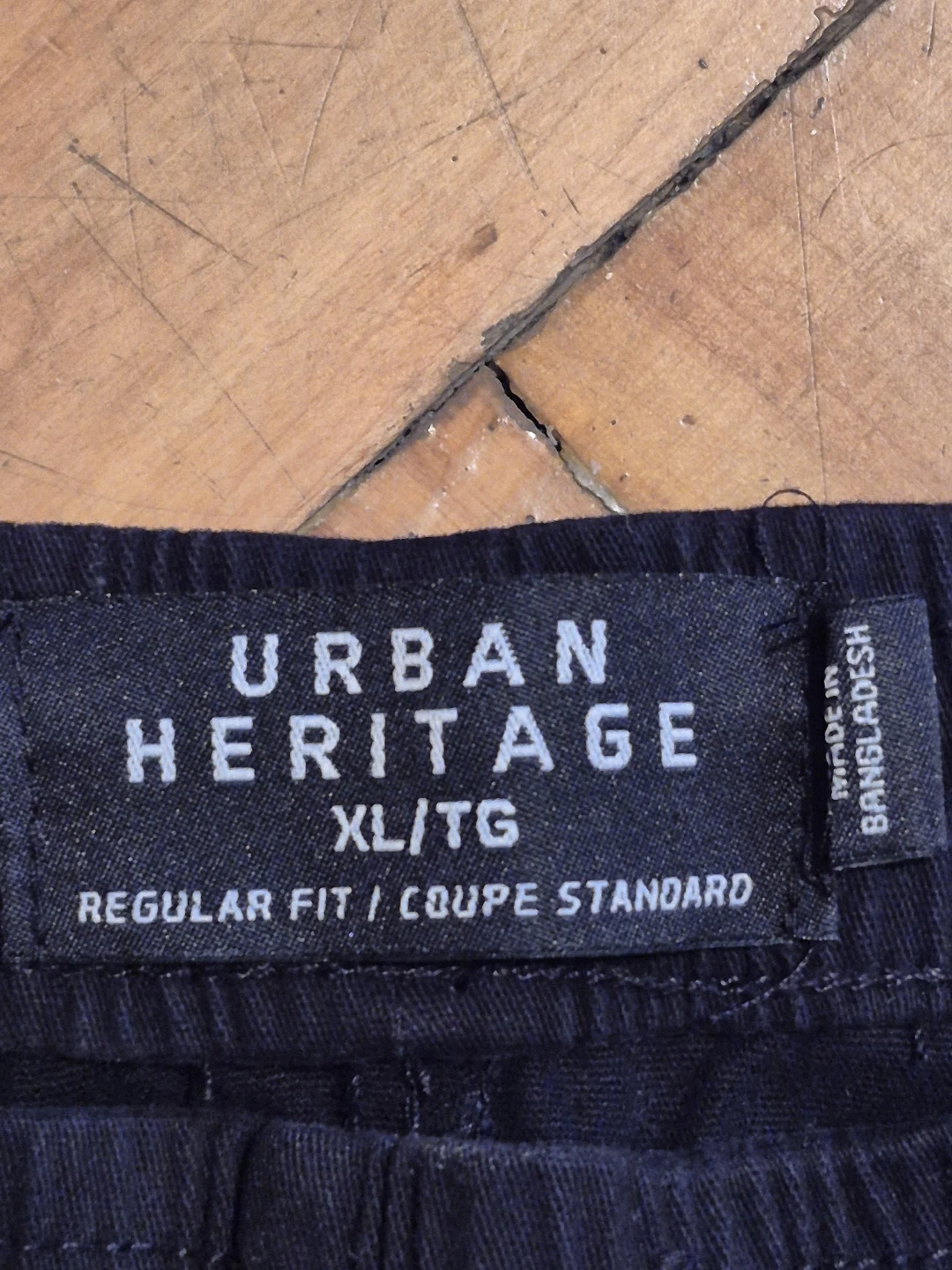 Urban Heritage XL Black Cargo Joggers - photo 2