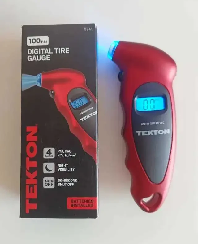 TEKTON 5941 Digital Tire Gauge
