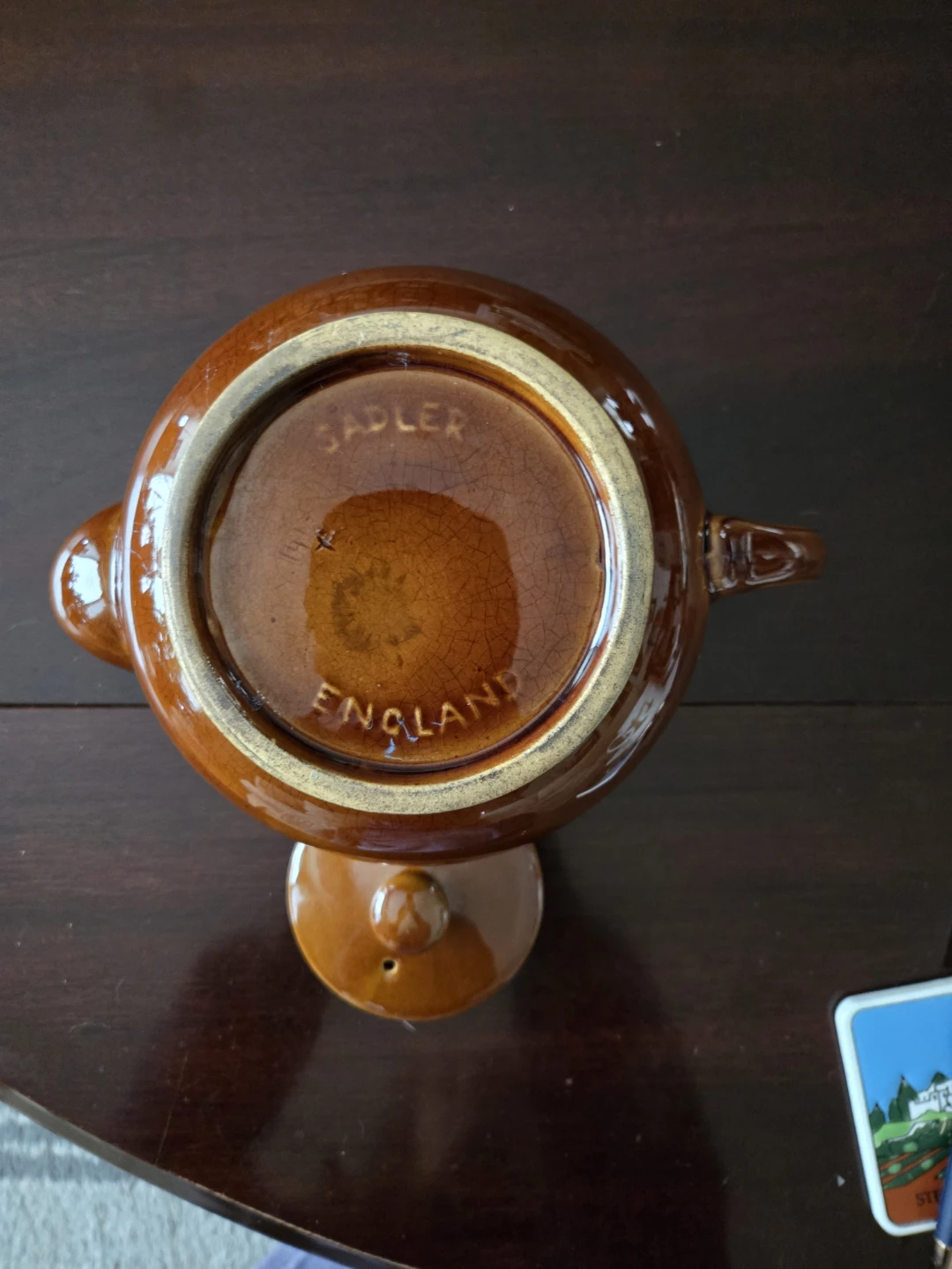 Classic "Brown Betty" Style Ceramic Teapot – Excellent Condition - photo 4