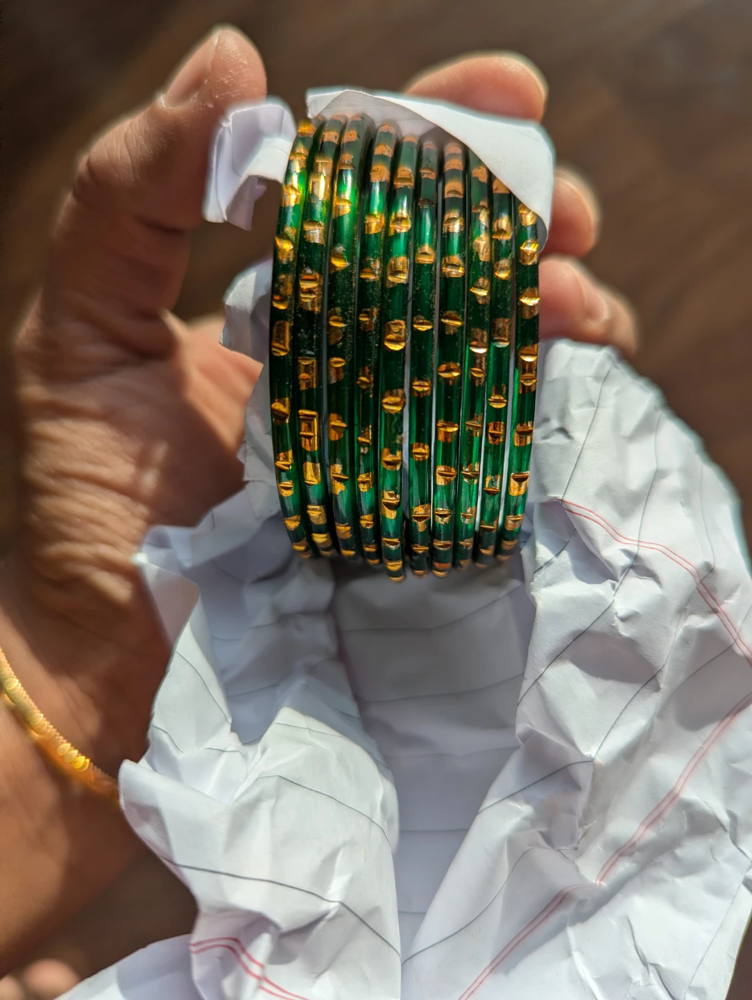 Assorted Set of Glass Bangles - photo 5
