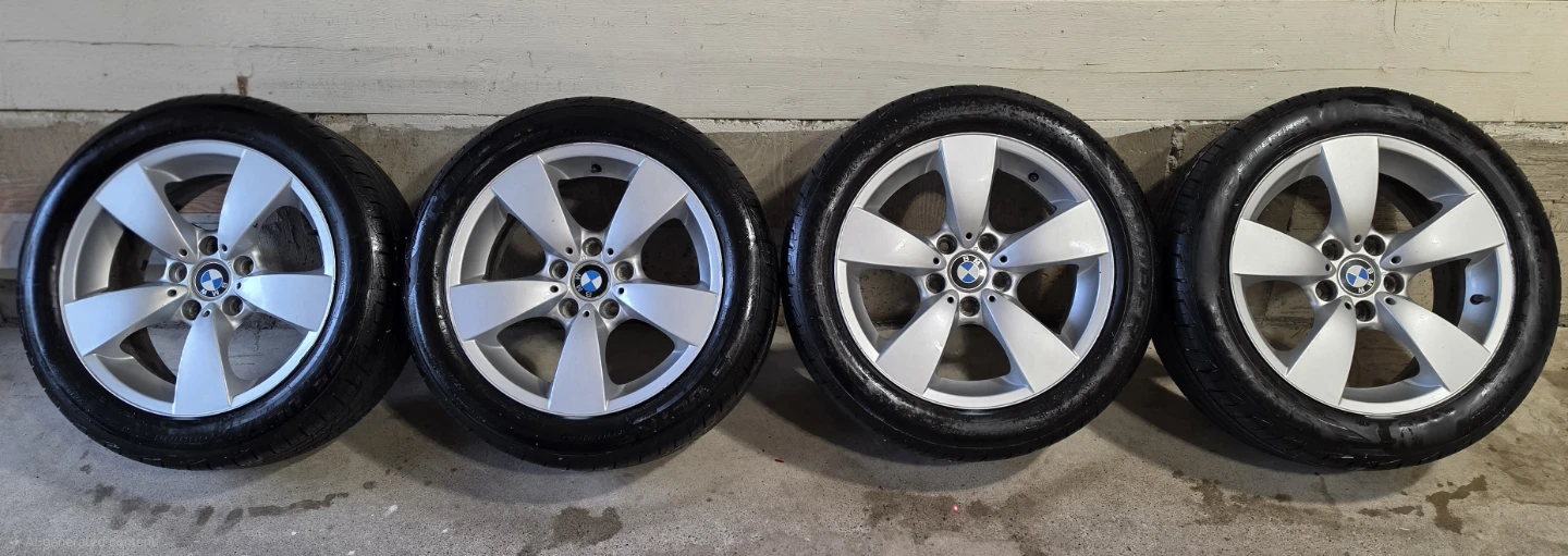 Set of 4 BMW 5 Series Wheels with Tires