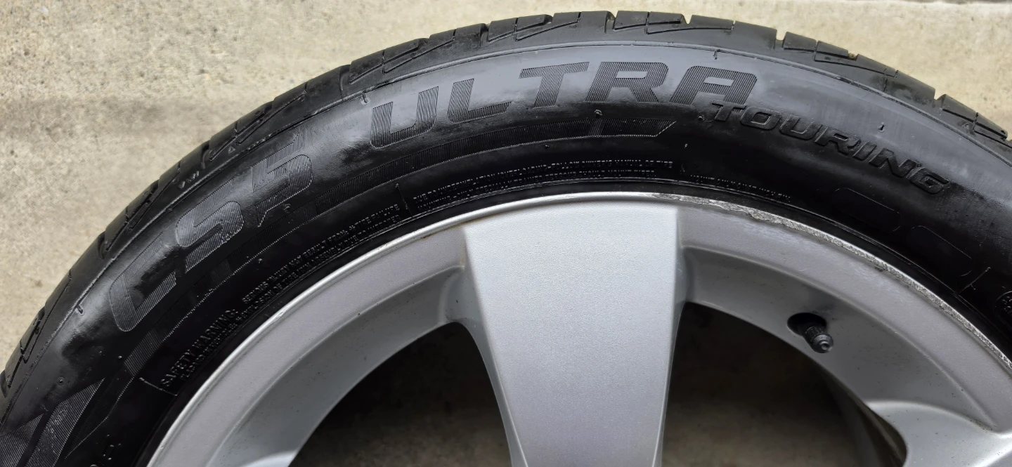 Set of 4 BMW 5 Series Wheels with Tires - photo 2
