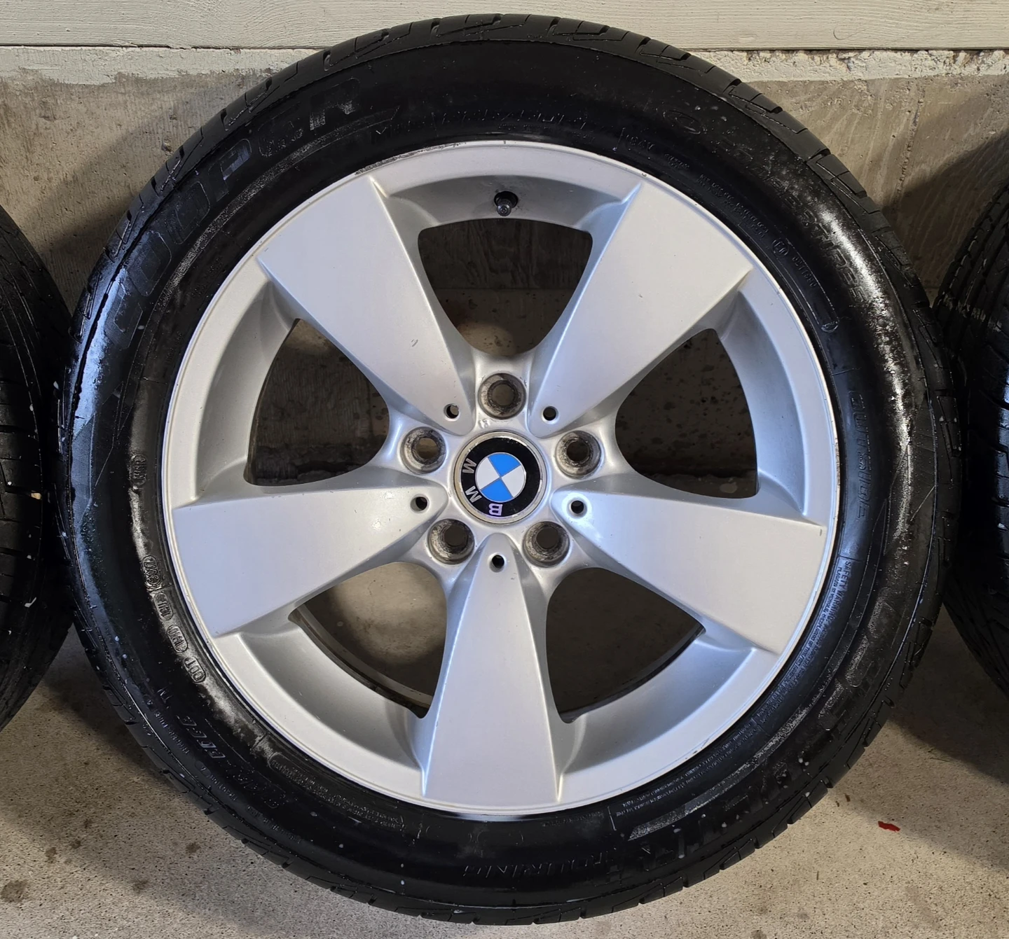 Set of 4 BMW 5 Series Wheels with Tires - photo 5