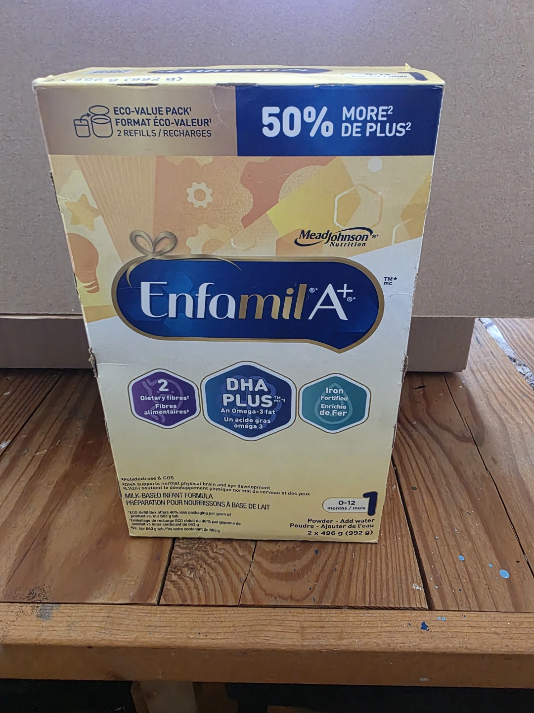 Enfamil A+ Step 1 Infant Formula Eco-Value Pack