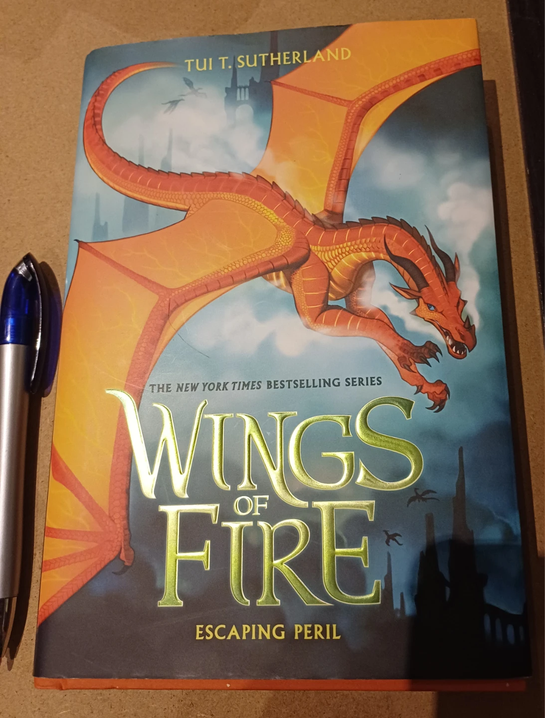 'Wings of Fire: Escaping Peril' by Tui T. Sutherland