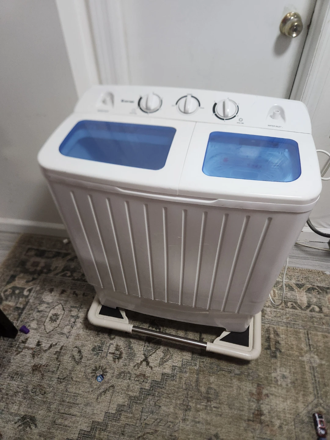 Almsot new portable 20lb washer and dryer - photo 2