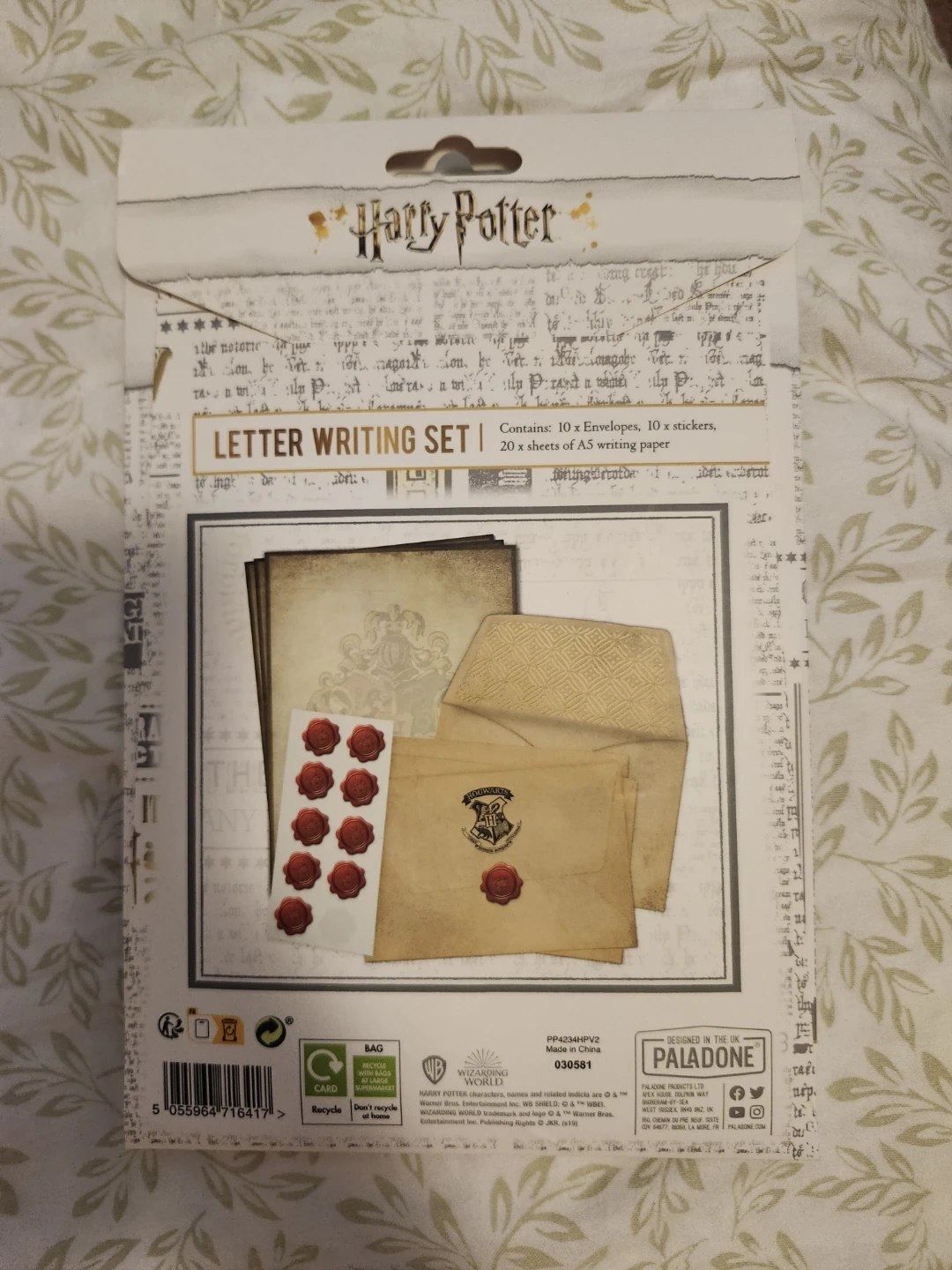 Harry Potter Letter Writing Set - photo 2