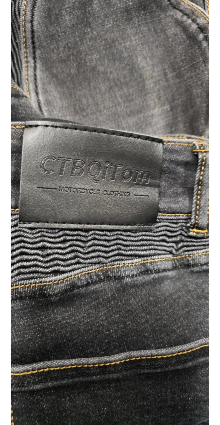 Stretchy CTBQITOM Motorcycle Jeans - photo 3