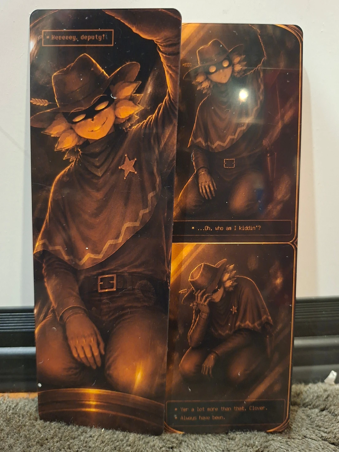 Undertale Yellow Starlo North Star Bookmarks