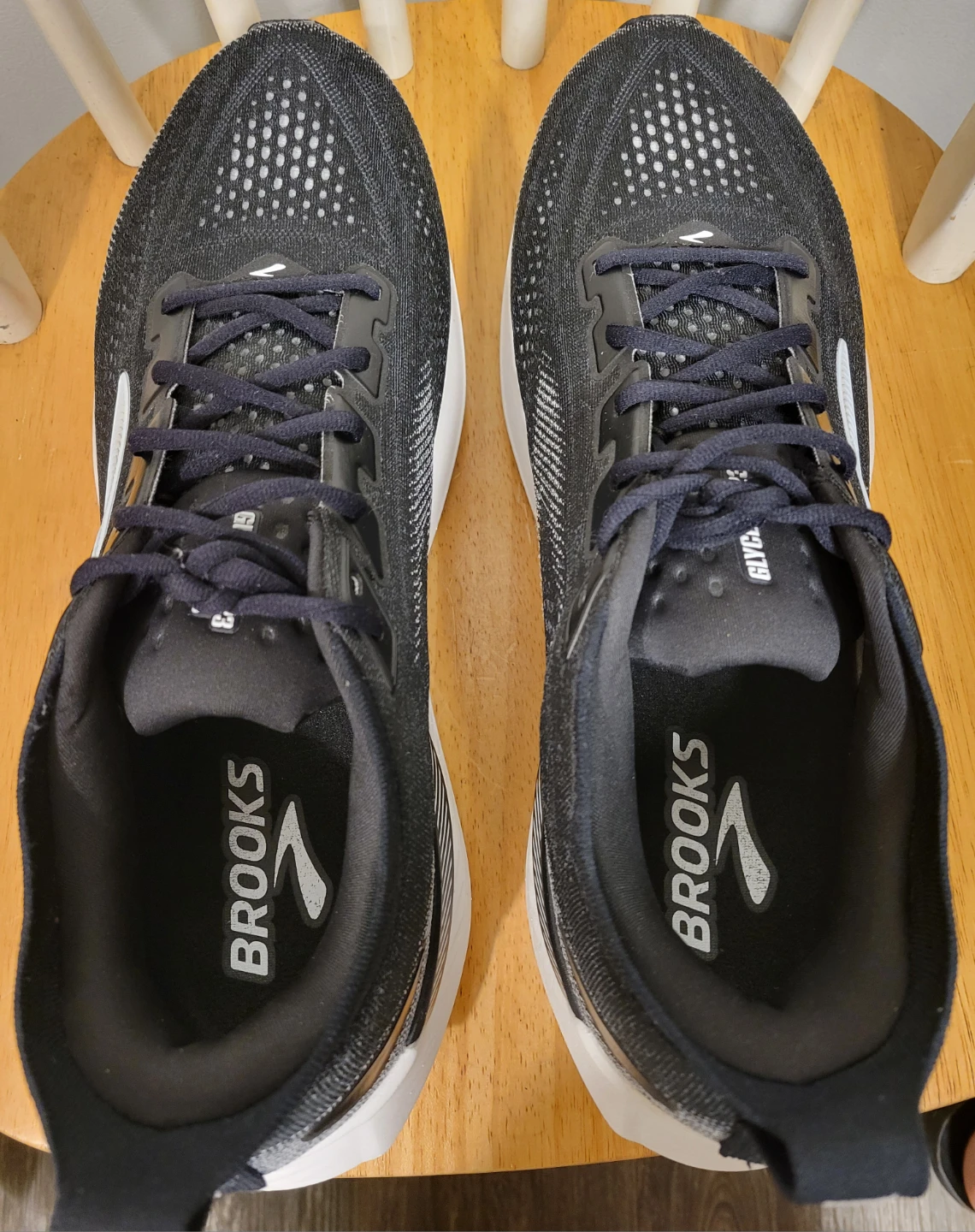 BROOKS GLYCERIN GTS 23 Trainer Mens Black Grey Sneakers Sz 14 - photo 5