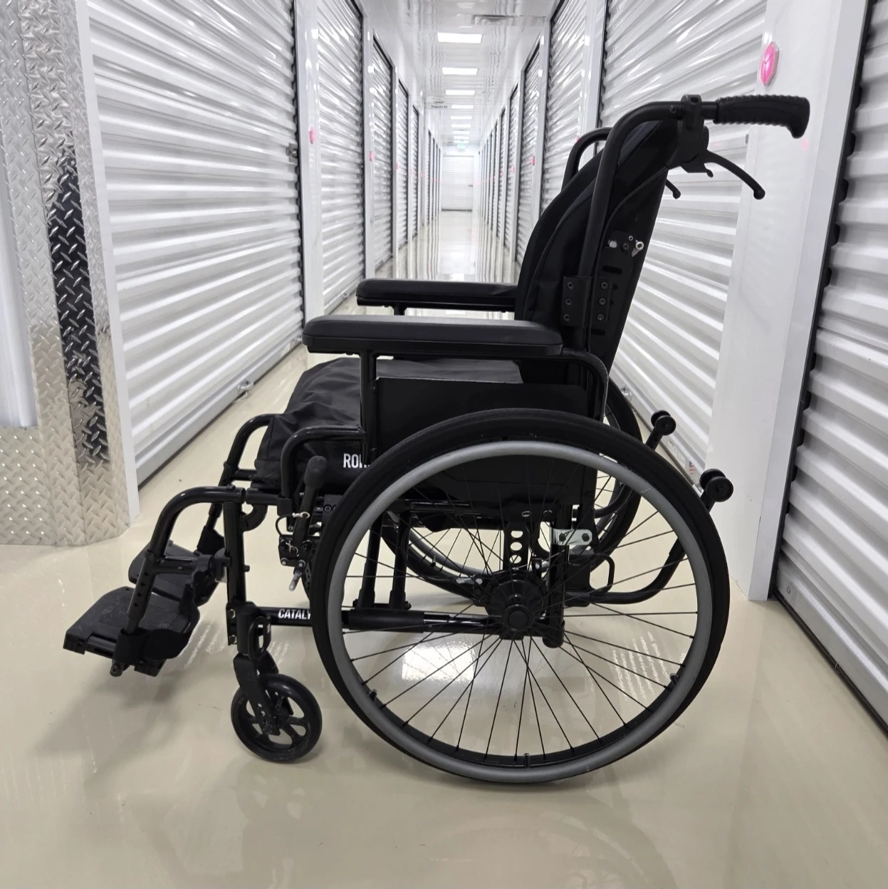 Ki Mobility Catalyst 5VX Folding Wheelchair 18x18 ROHO Cushion