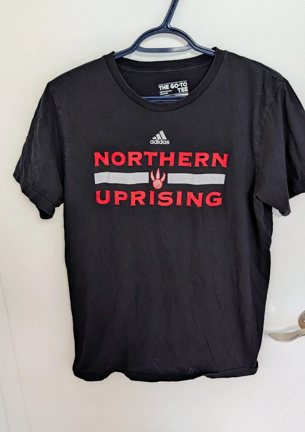 Adidas Toronto Raptors Northern Uprising T-Shirt - Men's Medium